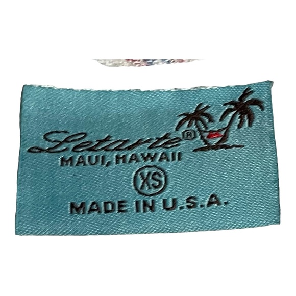 LETARTE MAUI HAWAI String Biking Bottom (Tie Sides). Fully Lined. XS - Picture 12 of 12